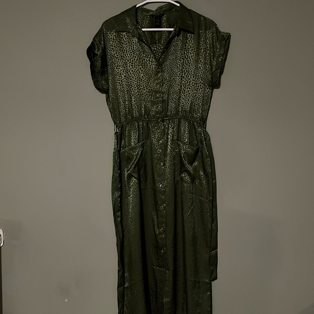 Green dress